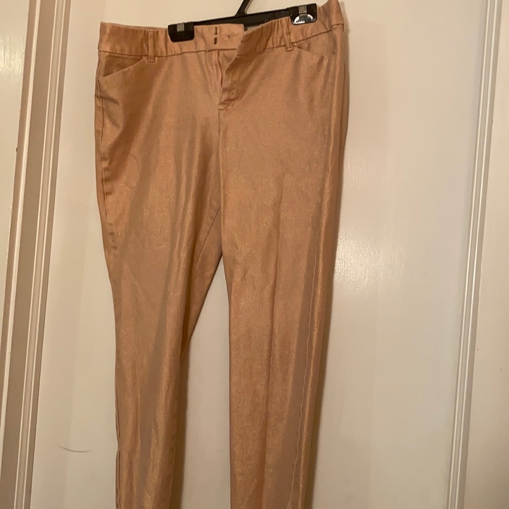 Old Navy Pixie SHIMMER Pale Pink/Coral